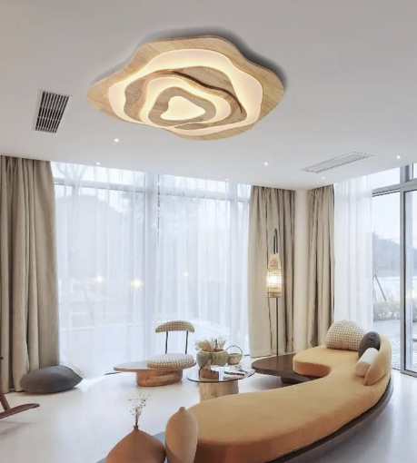 Enhance Your Space with a Nordic Wooden Ceiling Lamp